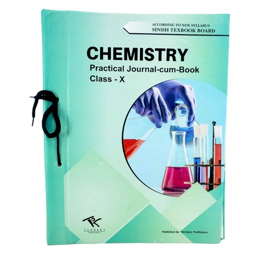Chemistry Practical Journal-cum-Book Class - X
