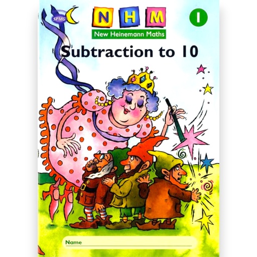 [9780435167516] SPMG New Heineman Maths - Subtraction To 10 - Book 1