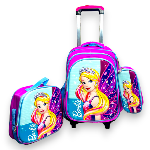 Assorted Character Trolley Bag Set - No. 2579 / 2580 / 2586 / 2585 / 2583 /2584 / 2582 / 2581