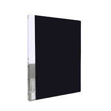 PVC Ring File Legal Size - Black