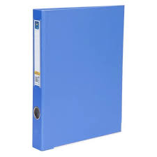 PVC Ring File Legal Size - Blue