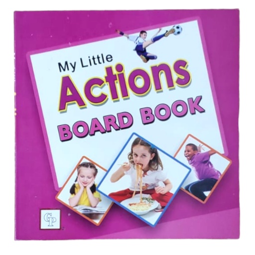 My Little Actions Board Book - CHILDREN PUBLICATIONS
