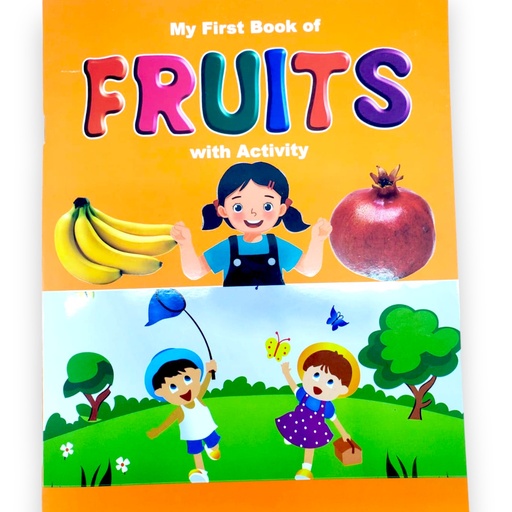 My First Book of Fruits With Activity - (AT)