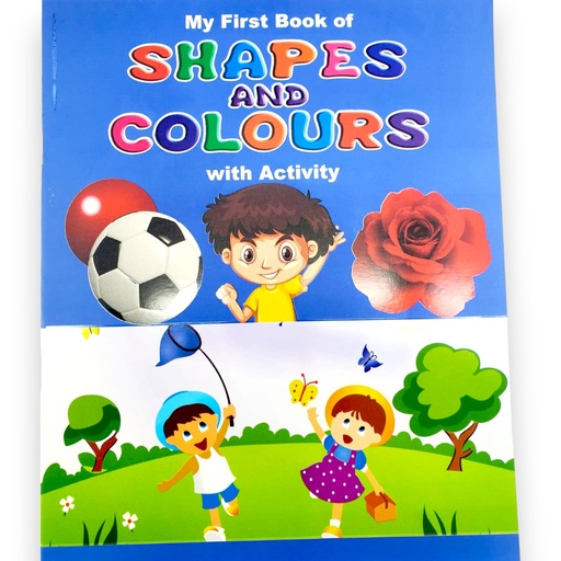 My First Book of Shapes & Colours With Activity - (AT)