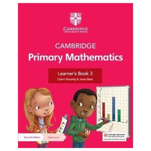 [9781108746489] Cambridge Primary Mathematics Learner'S Book 3 With Digital Access (1 Year) 2Ed - Low Price Edition