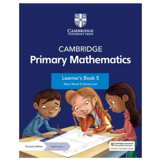 [9781108760034] Cambridge Primary Mathematics Learner'S Book 5 With Digital Access (1 Year) 2Ed - Low Price Edition