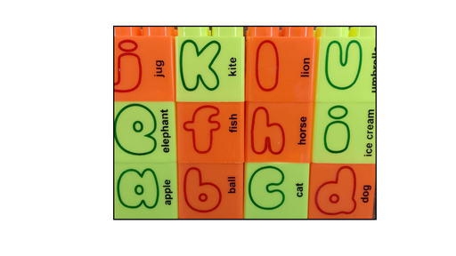 Small ABC Learning Blocks - TOO COS