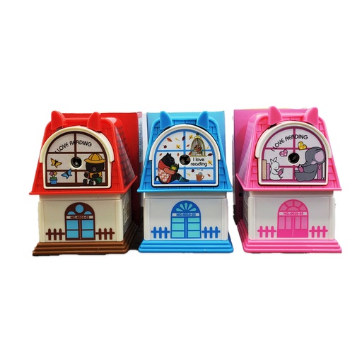 [6936380610109] Machine Sharpener - House Shape - 0010-02