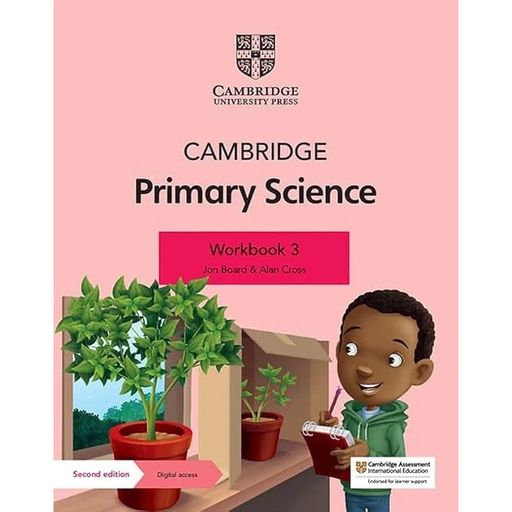 [9781108742771] Cambridge Primary Science Workbook 3 With Digital Access (1 Year) 2Ed Pb 2021 - Low Price Edition