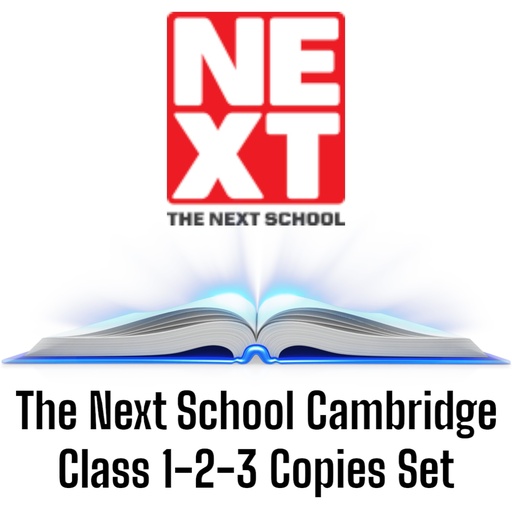 [3146012] The Next School Cambridge Class 1-2-3 Copies Set