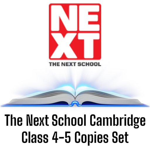 [3146020] The Next School Cambridge Class 4-5 Copies Set