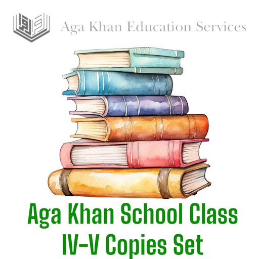 Aga Khan School Class IV-V Copies Set
