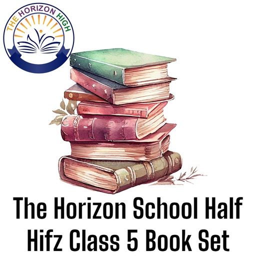 The Horizon School Half Hifz Class 5 Book Set