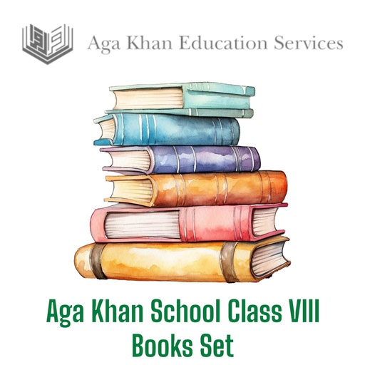Aga Khan School Class VIII Books Set