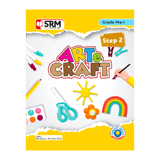 [9786277572334] Art & Craft Pre-Primary Book Step 2 - Dar ul Madinah