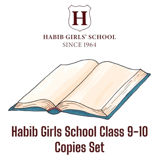 Habib Girls School Class 9-10 Copies Set