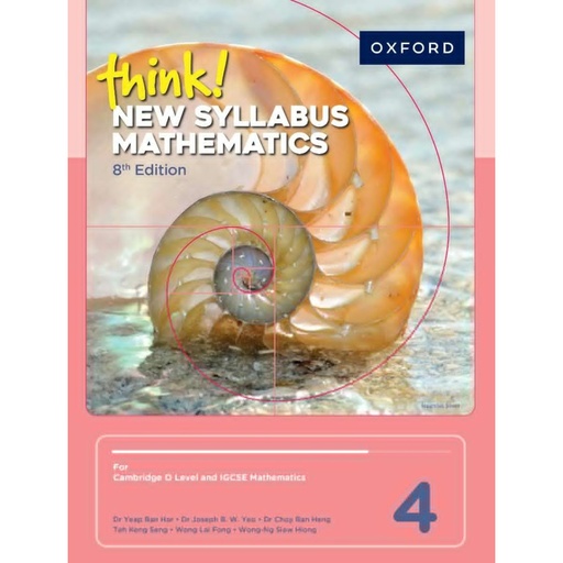 [9789697347476] Think! New Syllabus Maths Book 4 8Th Ed