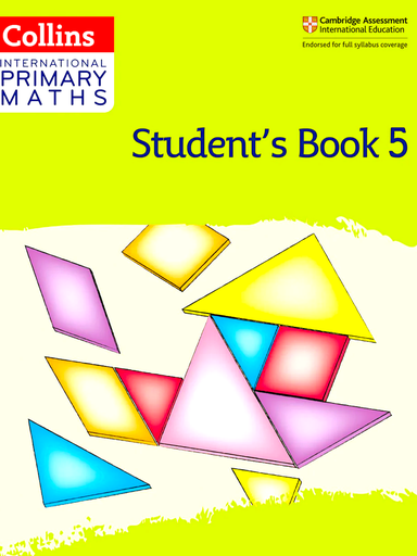 [9780008369439] Collins International Primary Maths Student's Book 5 (2nd Ed)