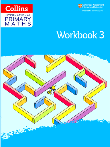 [9780008369477] Collins International Primary Maths Workbook 3 (2nd Ed)
