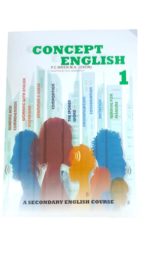 A Secondary English Concept Course Book 1 - P.C. Wren - New Edition