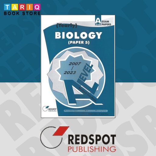 [9789696230649] REDSPOT A Level Biology Paper 5 Yearly (2007-2023)