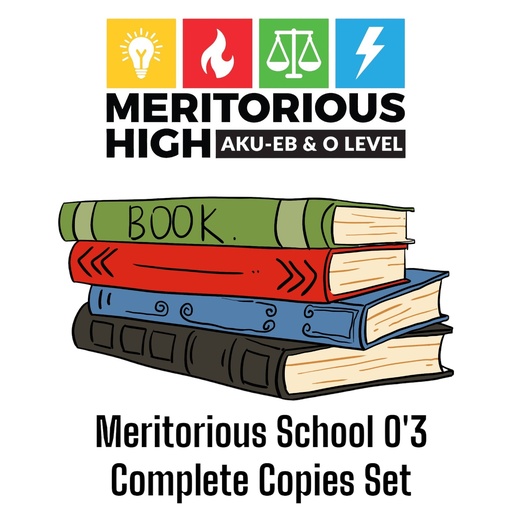 Meritorious School Class 11 Complete Copies Set