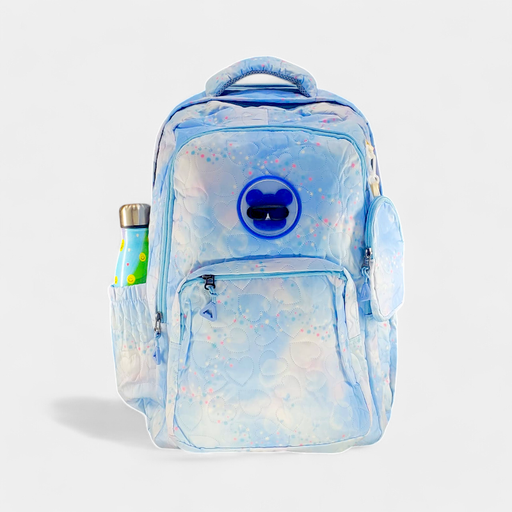 Googel Design School Bag 20inch - Blue - No. 184