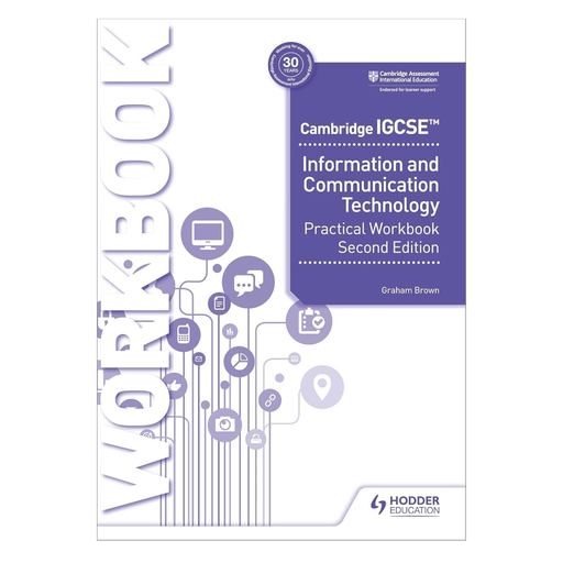 [9781398318519] Cambridge Igcse Information And Communication Technology Practical Workbook Second Edition - Original