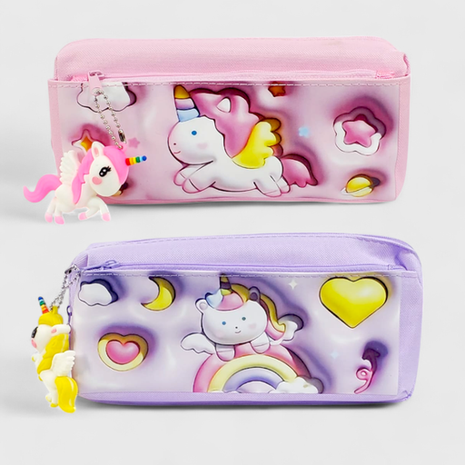 3D Unicorn Pencil Pouch 6853