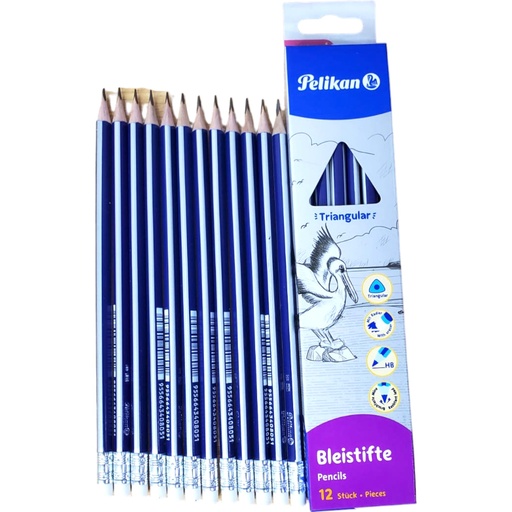[4012700957047] Pelikan Hexagonal HB Pencils - 1 Pcs