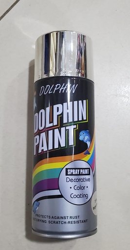 Spray Paint - Silver 400ml Dolphin