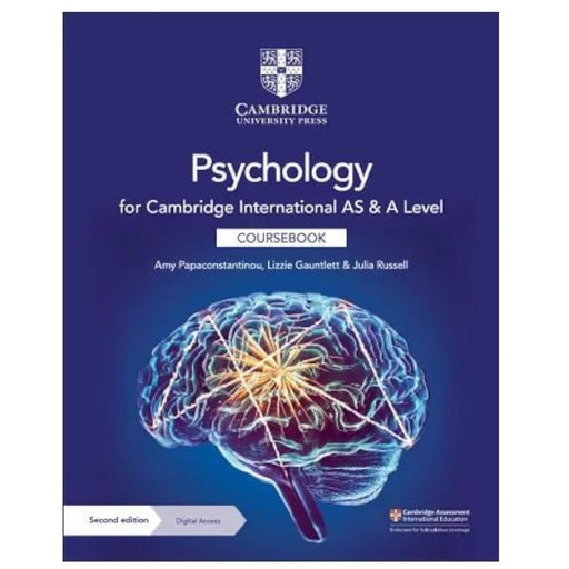 Cambridge International AS & A Level Psychology Course book- Second Edition - Hodder Education - Matt Low Price Edition