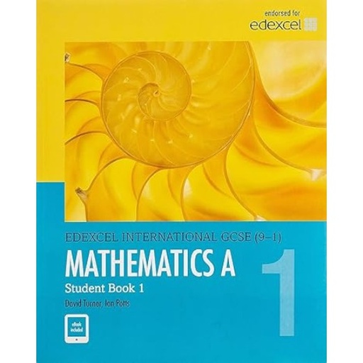 [9780435181444] EDEXCEL International GCSE 9-1 Mathematics Student Book 1 - David Turner