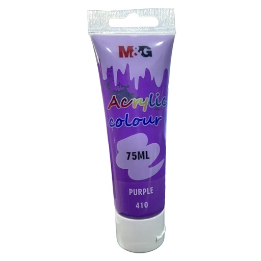[6941600172442] M&G Acrylic Paint 75ml - No. 410 - Purple