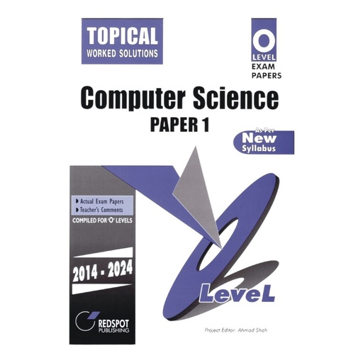 [9789696230656] REDSPOT Topical Computer Science Yearly Paper 1 (Year: 2014-2024)