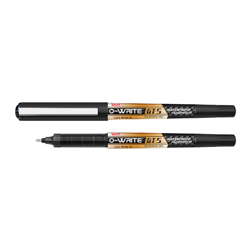 [614614357650] Oro O-Write GT5 Rollerball Pen - 0.5mm - 1 Pcs - Black