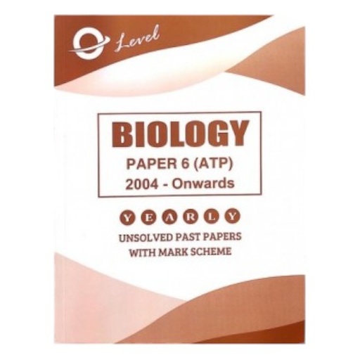 SP O Level Biology Yearly Unsolved Paper 6 (Year: 2010 - Onwards) New Edition - 5090/61, 62