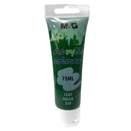[6941600172541] M&G Acrylic Paint - 75ml - No. 549 - Leaf Green