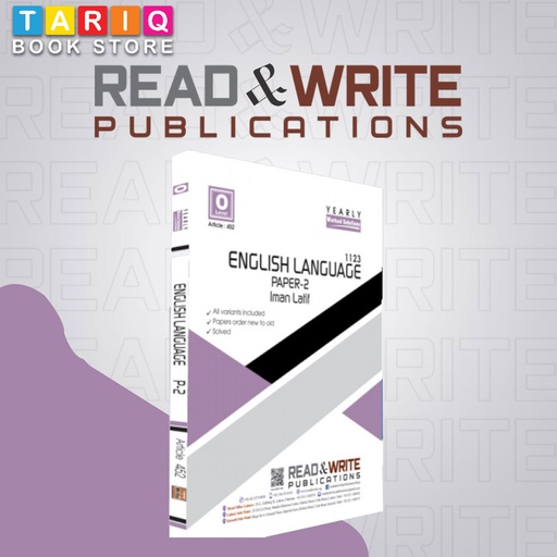 Read & Write O Level English Language Paper 2 Topical Worked Solution (Year: 2010 - 2020) - By Imran Latif - No. 452
