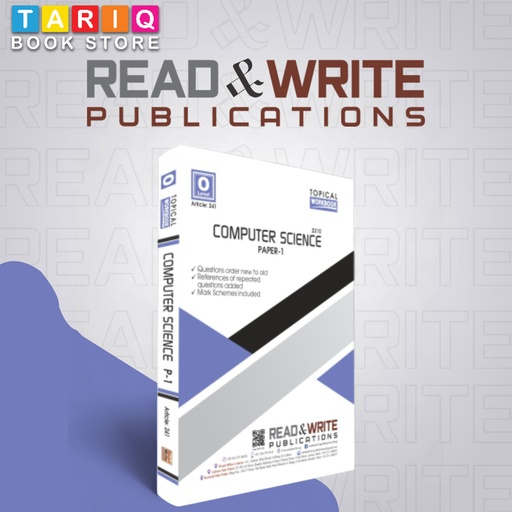 Read & Write O Level Computer Science Paper 1 Work Book Series (Year: 2015 - 2020) - By Editorial Board - No. 241