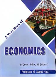 A Text Book Of Economics B.Com Part I M.Saeed Nasir