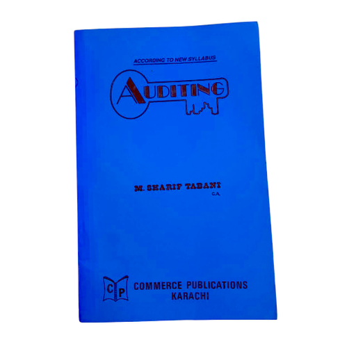 Auditing - M.Sharif  Trbani B.Com