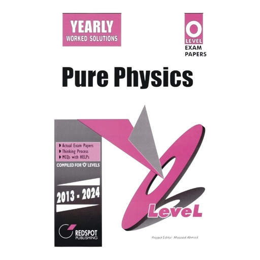 Redspot - O/Level - Pure Physics - Topical - Past Paper 1 & Paper 2 - Year: 2013-2024 - 5054