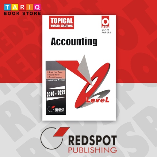 REDSPOT O Level Accounting Topical Paper 1 & Paper 2 (Year: 2010 - 2023) -7707