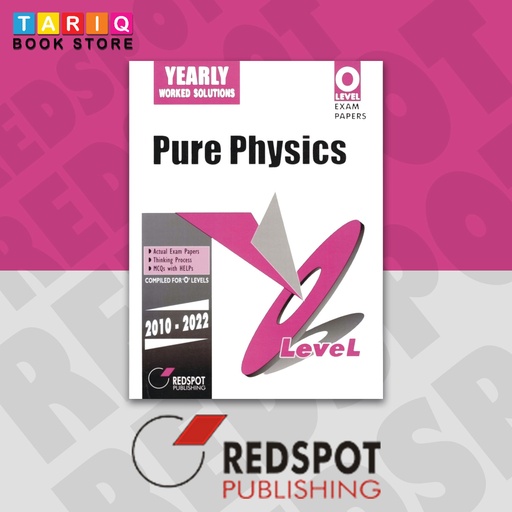 [9789696230069] REDSPOT O Level Pure Physics Yearly Paper 1 & Paper 2 (Year: 2013 - 2024) -5054