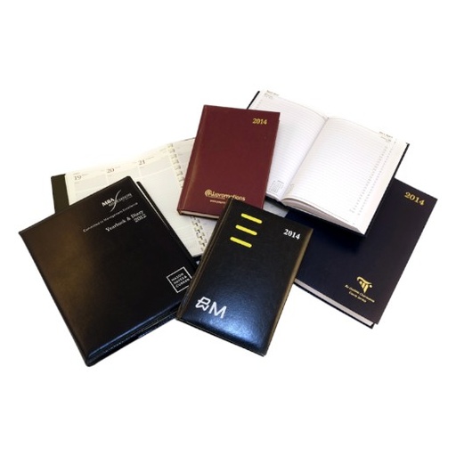 Daily Diary For Year 2025 - (1 Date 1 Page) - Large (Imported Yellow Paper)