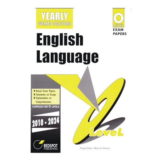 [9789696230182] REDSPOT O Level English Language Yearly Paper 1 & Paper 2 (Year: 2010 - 2024) - 1123
