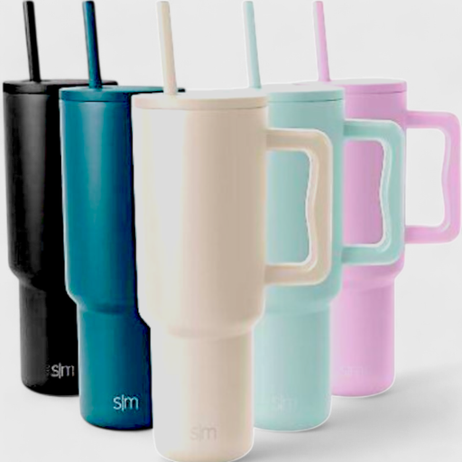 Simple Tumbler Adjusted Straw - Assorted Colours