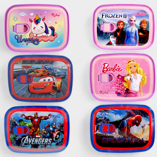 Character Steel Lunch Box - No. 9602