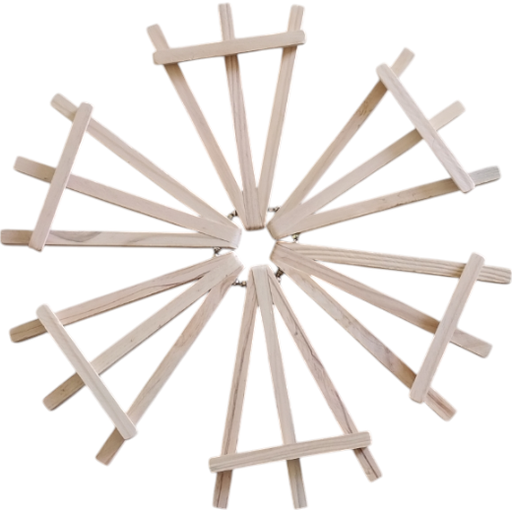 White Board Wooden Stand 7 inches